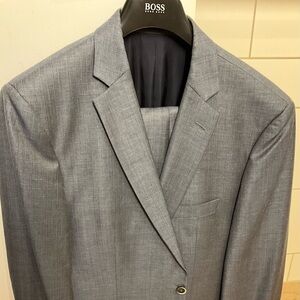 Hugo Boss Charcoal Gray Suit